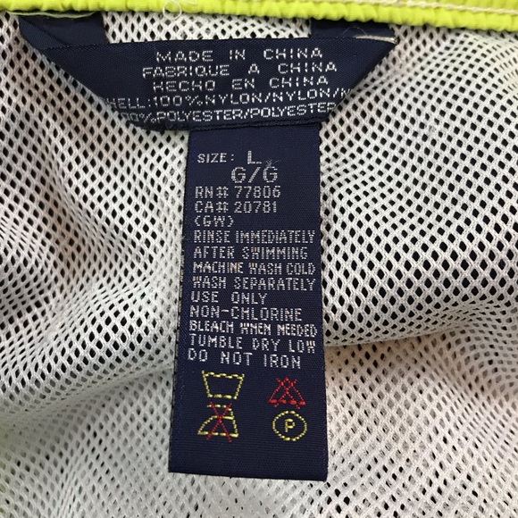 Tommy Hilfiger Authentic Sailing Gear Men’s 1988 Vintage Swim Trunk Shorts Sz L - Picture 5 of 14